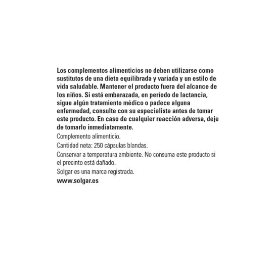 Pérolas Solgar Vit E 200ui 13570