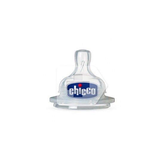 Chicco tetina de borracha boca normal mini 1ud