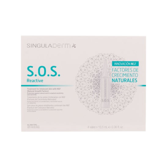 Singuladerm Sos Reactive 4 Frascos X 10