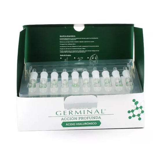 Germinal™ Ação Profunda de ácido hialurónico 30amp Germinal™ Ação Profunda de ácido hialurónico 30amp