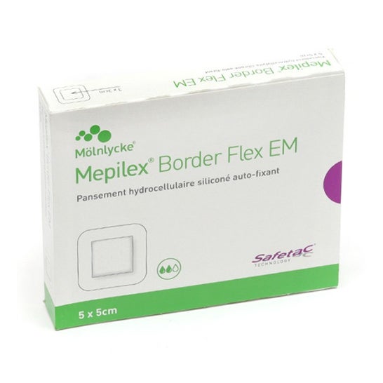 Mepilex Flex Edge Em 5X5Cm 10