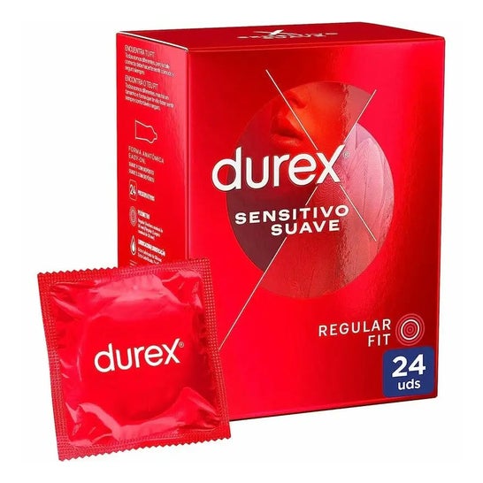 Durex™ Sensitivo Suave Easy-On preservativos 24uds Durex™ Sensitivo Suave Easy-On preservativos 24uds