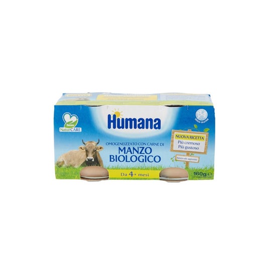 Humana Omog Beef Bio 2X80G