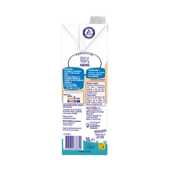 Nestle Junior Cookie Crescimento 1 L