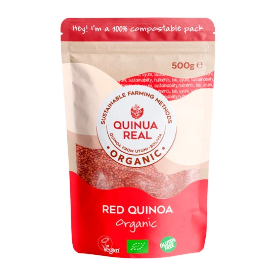 Quinoa Vermelha Real Quinoa Bio 500 G