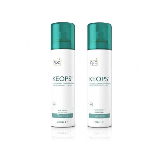 RoC Keops Desodorizante Fresco Spray 2x100ml