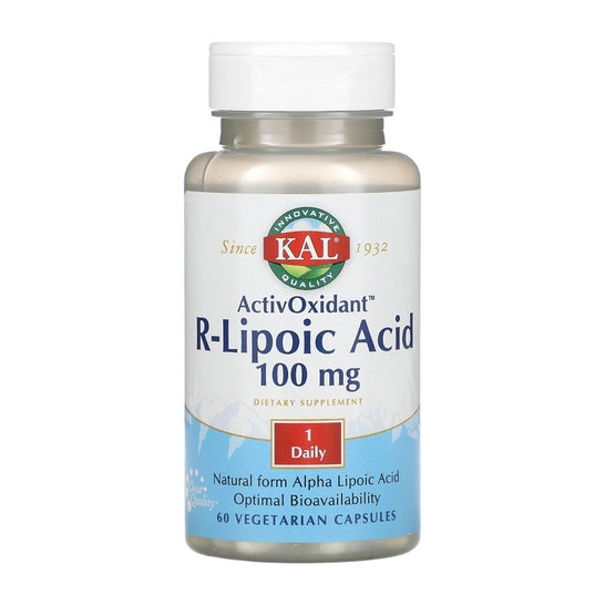 Kal R Activoxidante Ácido Lipóico 100mg 60caps
