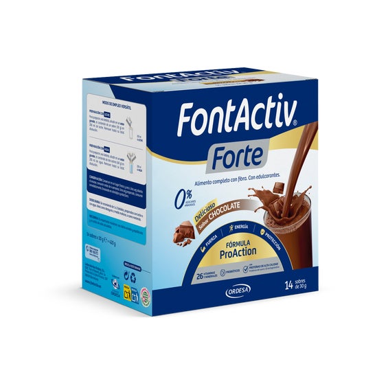 Sabor Chocolate FontActiv Forte 30g 14 envelopes