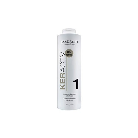 Preparador de champô pósquam com queratina 1000ml