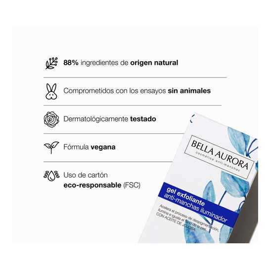 Gel Esfoliante Bella Aurora 75ml