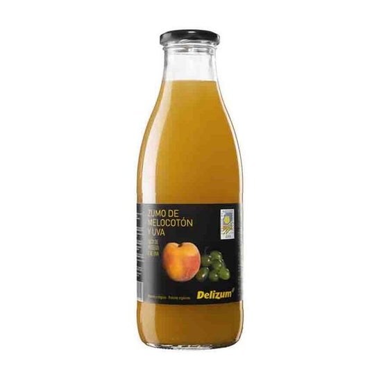 Delizum Peach & Grape Juice Bio 1L