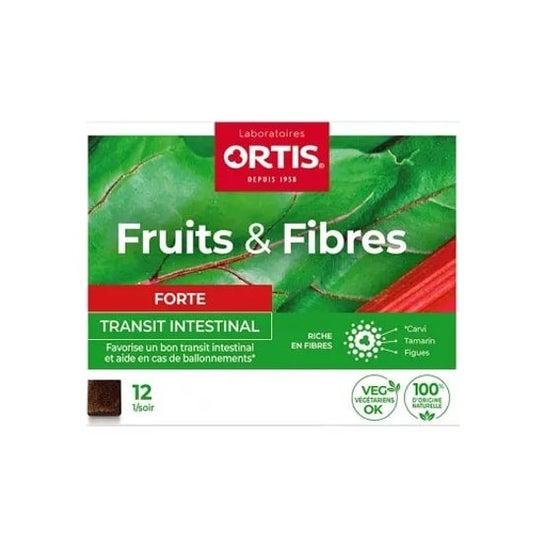 Ortis Fruits Fibres Forte Transit 12uds