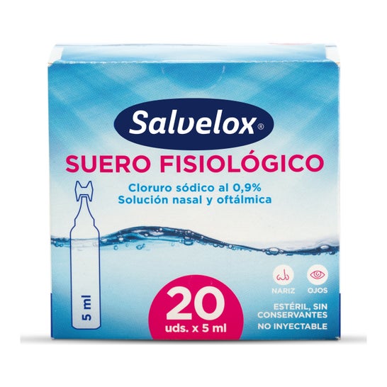 Salvelox Suero Fisiologico 20x5ml