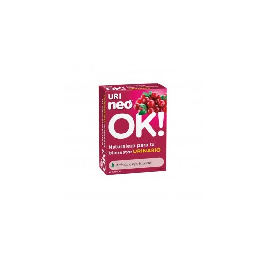 Uri-Neo ™ Vermelho Cranberry 500mg 30cáps