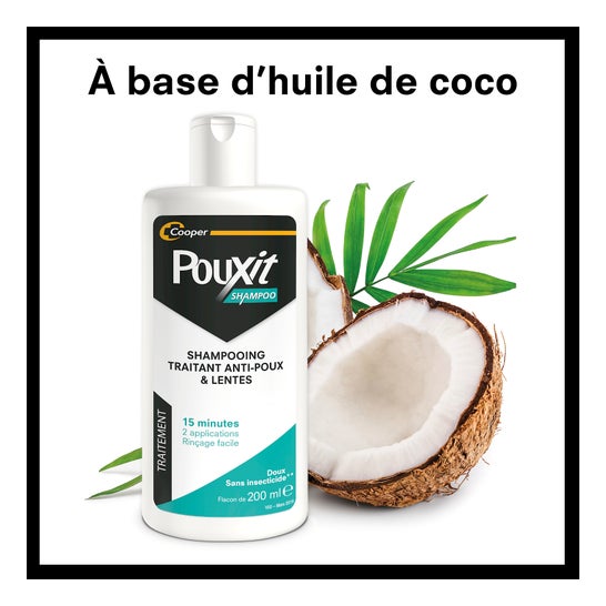 Pouxit Shampoing Traitant Anti-poux & Lentes 250ml Pouxit,