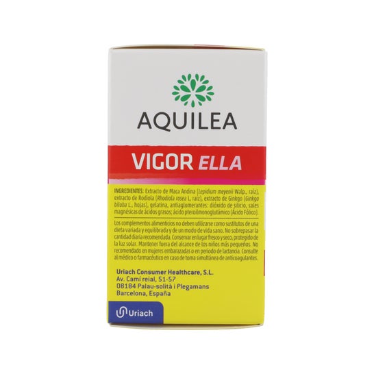 Aquilea Vigor Ella Maca Andina e Rodiola 60caps