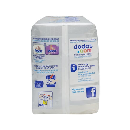 Dodot Sensitive toalhitas 108uds