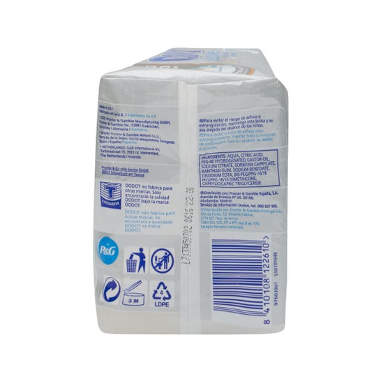 Dodot Sensitive toalhitas 108uds