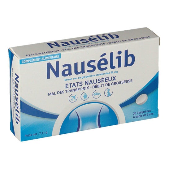 Nauselib Caixa de 36 Tabletes dos Estados Nauselib