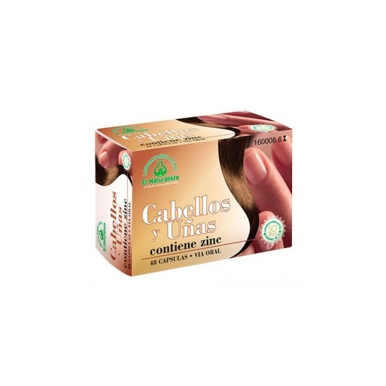 O naturalista cabelo e unhas 48cáps