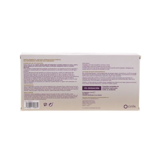 Ser + ampolas puras vitamina C 15% antioxidante 10amp
