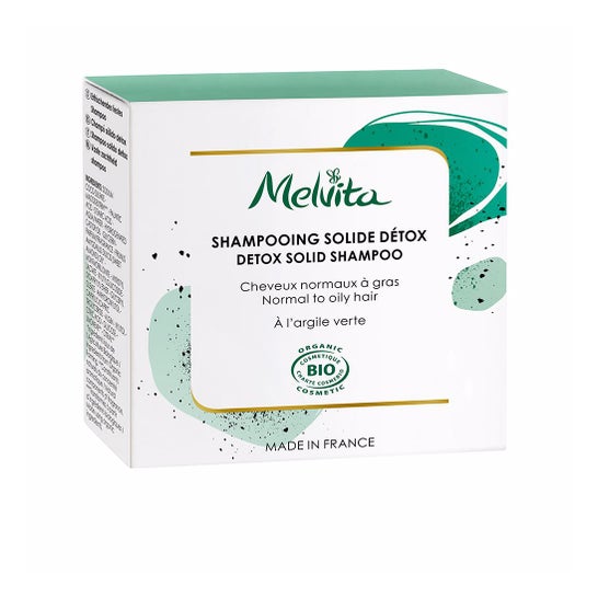 Melvita Champú Solido Desintoxicante Orgânico 55g