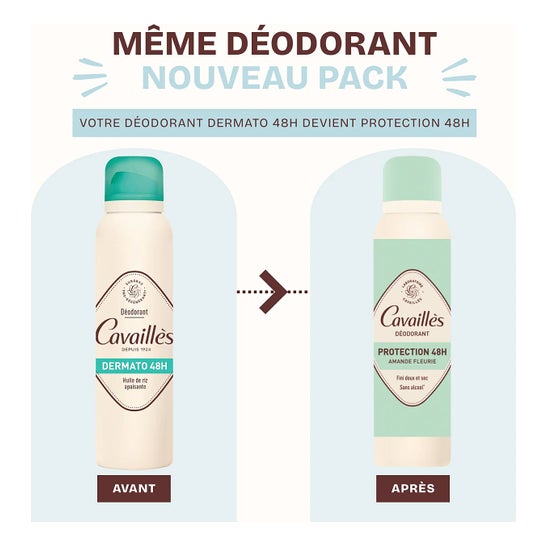 Cavaillès Spray Desodorante Proteção 48h 150 ml