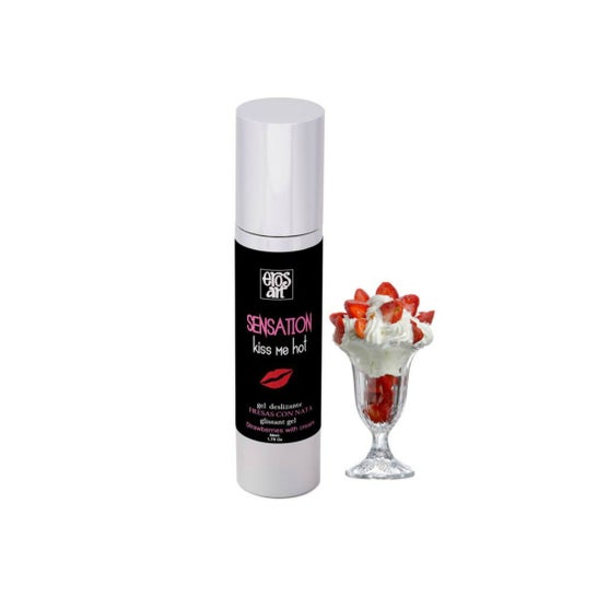 Eros-Art Sensattion Morangos Naturais com Creme 50ml