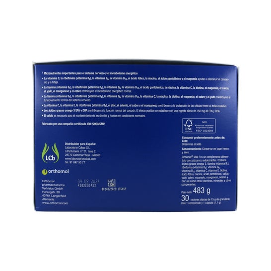 Orthomol Vital F 30 Envelopes