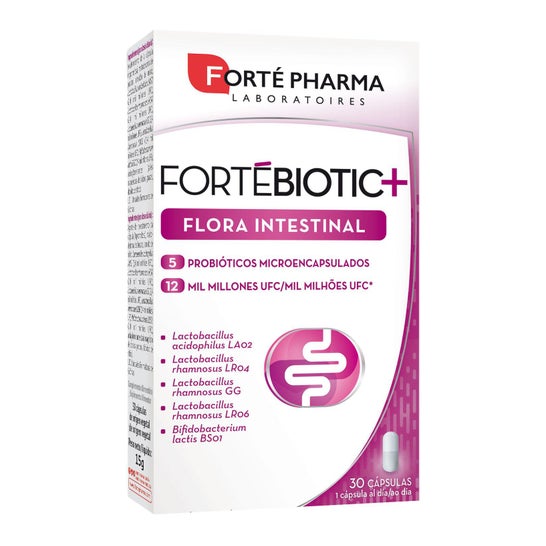 Forté Pharma FortéBiotic+ Flora Intestinal 30caps Forté Pharma FortéBiotic+ Flora Intestinal 30caps
