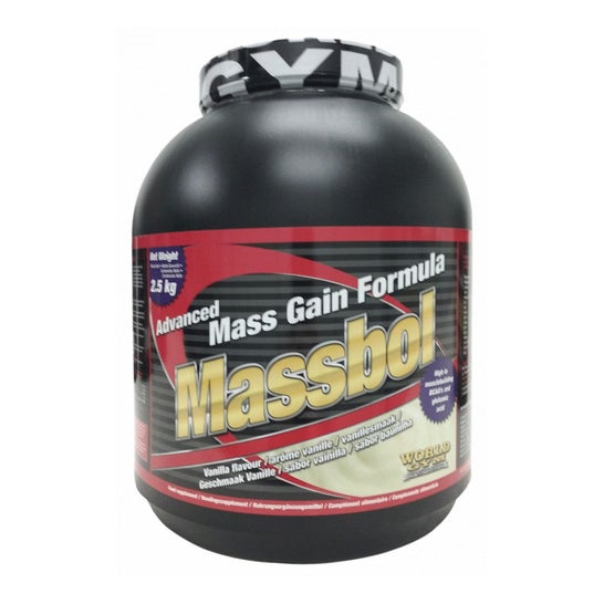 World Gym Massbol Proteína Baunilha 2,5 kg