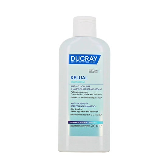 Ducray Kelual Squanorm Champô Refrescante Anticaspa 200 ml