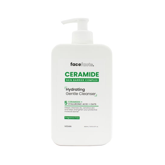 FaceFacts Ceramide Hydrating Gentle Cleanser 400ml