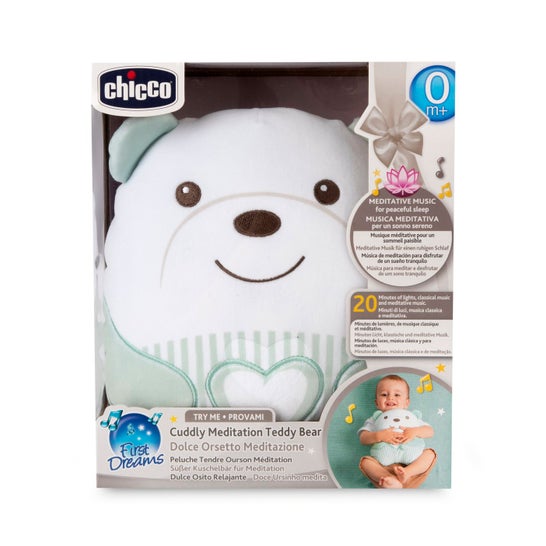 Chicco First Dreams Doce Ursinho 0M+ Verde 1 Unidade