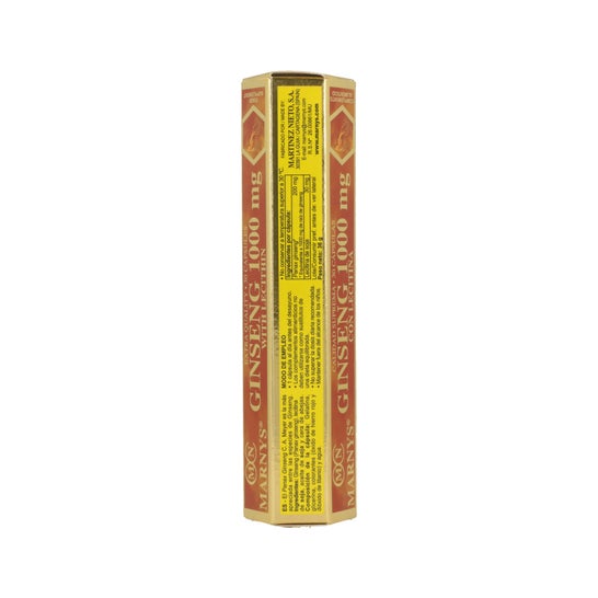 Marnys Ginseng 1000mg Com Lecitina 30cáps