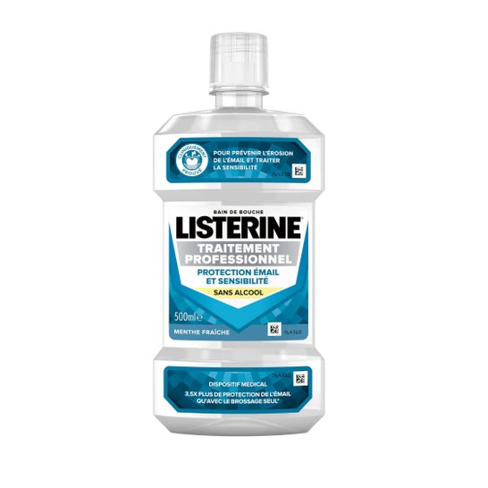 LISTERINE Professional Sensitivity Treatment Colutório 500 ml frasco de 500 ml