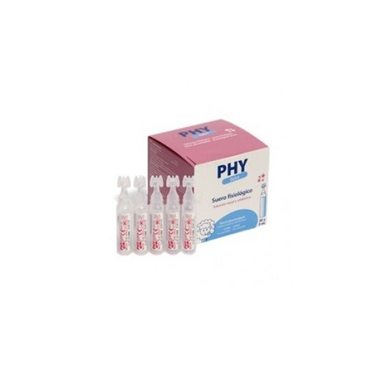 Soro Fisiológico Phy Bebe 5 Ml 30 U