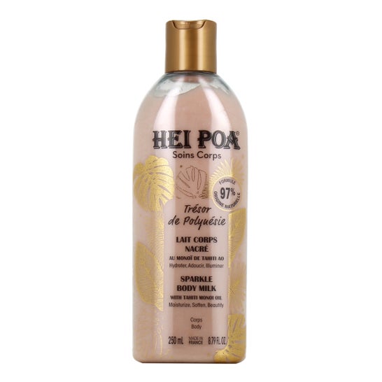 Hei Poa Leite Corporal Nacarado Trésor de Polynésie 250ml