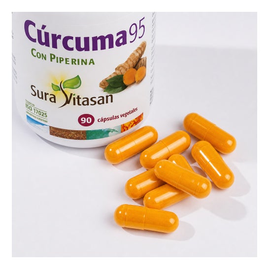 Sura Vitasan Cúrcuma 95 90 cápsulas