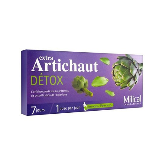 Milical Nutrition Extra Alcachofa Detox 7 Ampollas