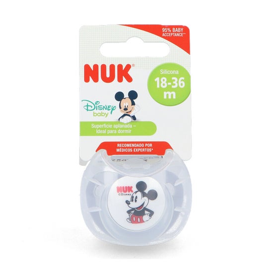 Nuk Mickey Mouse Soother 18-36 Silicone 1 pc