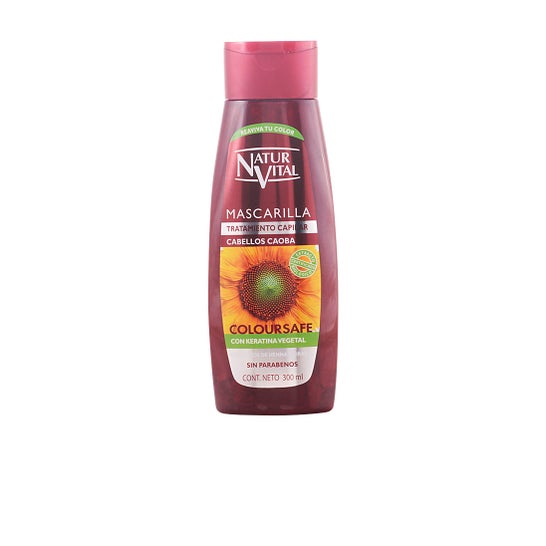 Máscara de Mogno NaturVital Coloursafe 300ml