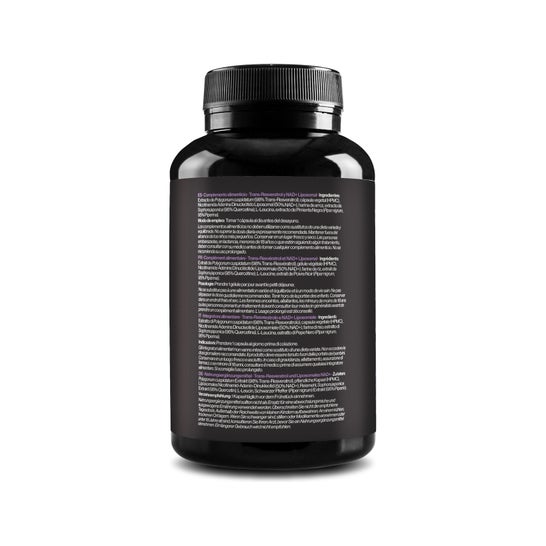 Zenement Trans-Resveratrol & Liposomal NAD+ 90caps