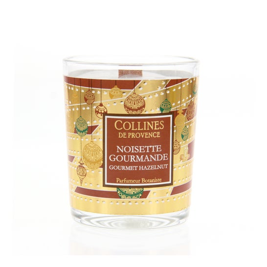 Collines de Provence Vela Perfumada Especial Navidad Avellana 75g