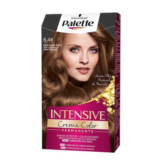 Paleta Schwarzkopf Cor Intensiva de Cabelo N.º 6,46 1pc