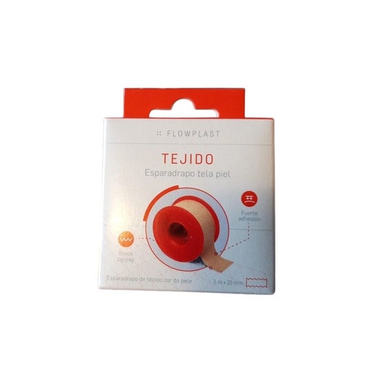 Flowplast Fita de Tecido de Carne 5mx2,5cm