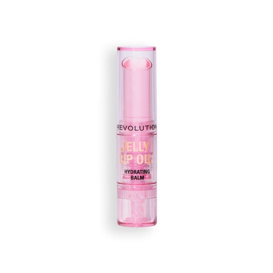Revolution Beauty Jelly Óleo Labial em Stick Candy Ice Pink 2.4 g