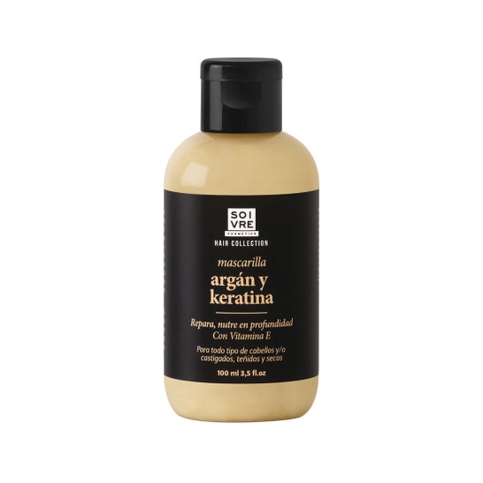 Máscara capilar Soivre de argan e viagem de queratina 100ml