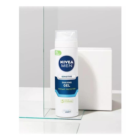 Gel de Barbear Anti-Irritação Nivea Men Sensitive 200ml Gel de Barbear Anti-Irritação Nivea Men Sensitive 200ml