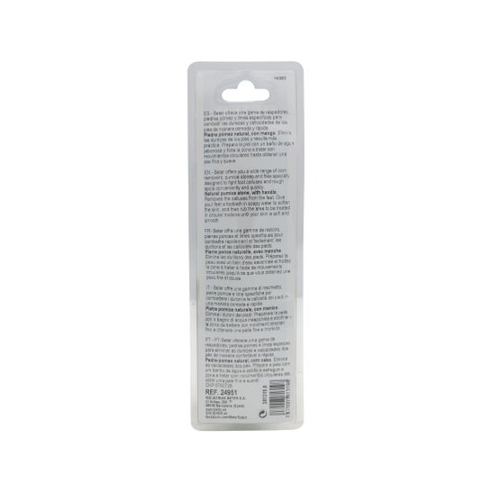 Betume pedra pomes natural com alça 17cm